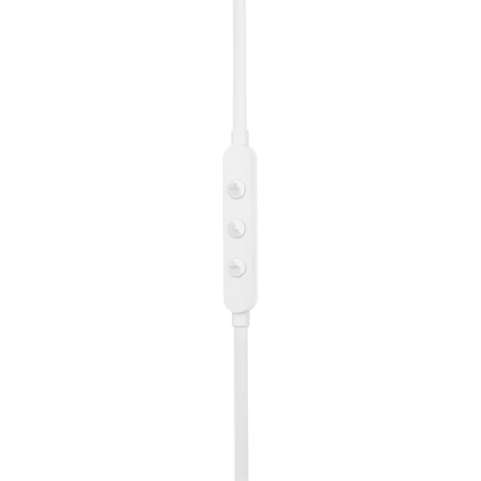 JBL Tune 305C USB - White - Wired Hi-Res Earbud Headphones - Detailshot 2 image number null